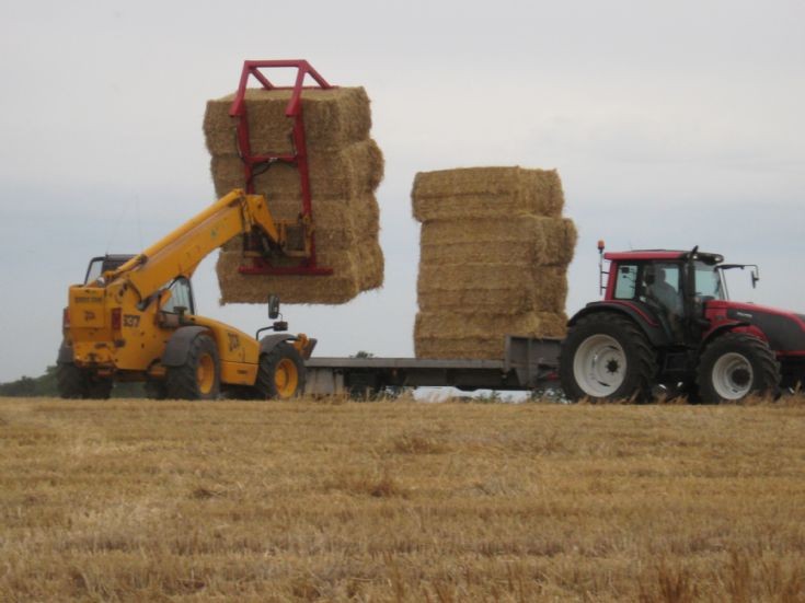 Valtra and trailer