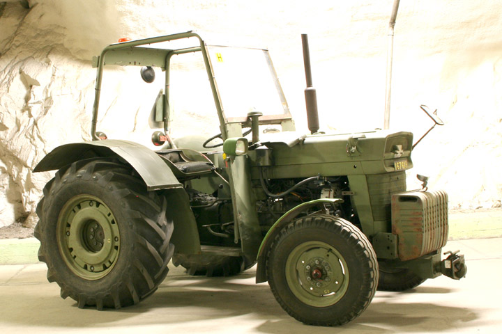 Swedish military tractor