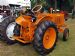 Orange Renault tractor