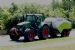 Fendt tractor and Claas bailer