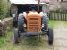 Orange tractor